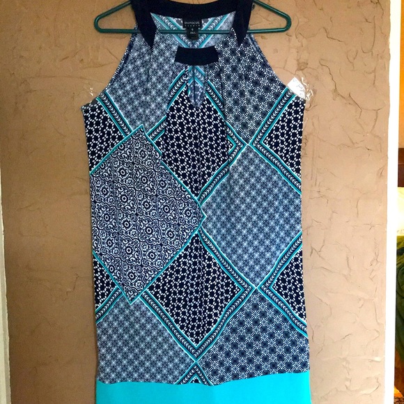 Dresses & Skirts - Sleeveless Patterned Dress